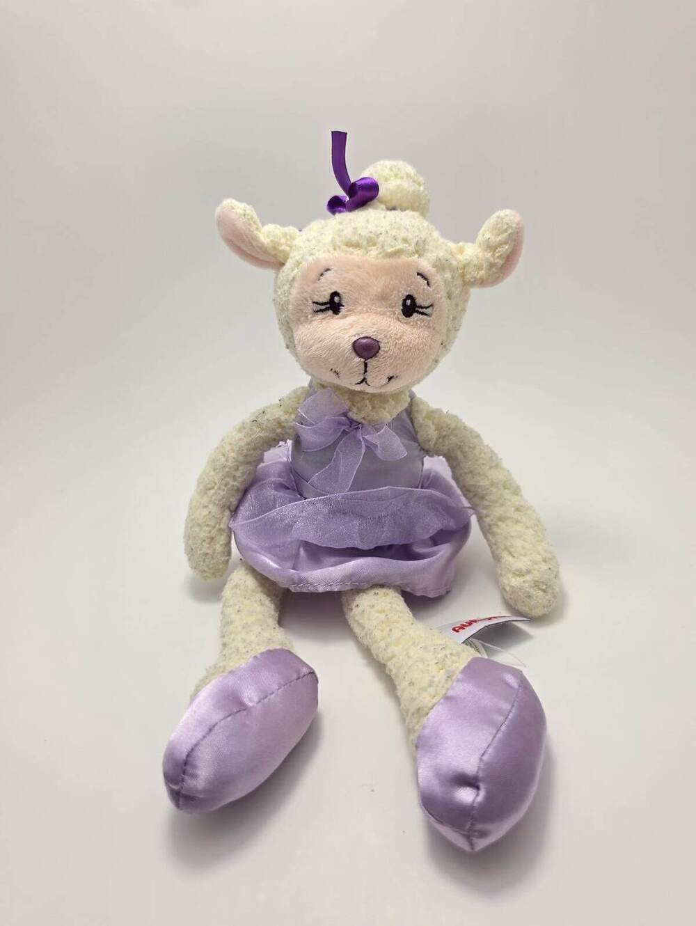 Aurora Sheep Lamb Plush Purple Ballerina Tutu Lamb Rare (10 inch)